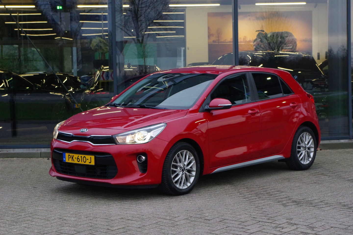 Kia Rio - 1.0 TGDI DynamicLine 1.0 TGDI 120 PK DynamicLine, Airco, Naivgatie, Cruise Control, Keyless - AutoWereld.nl