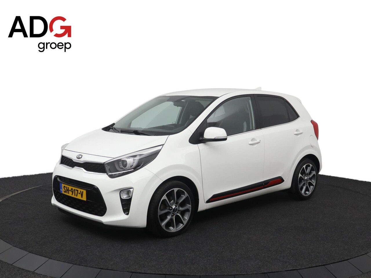Kia Picanto - 1.0 CVVT Design Edition | Parkeercamera | Navigatie | Leder | Cruise Control - AutoWereld.nl