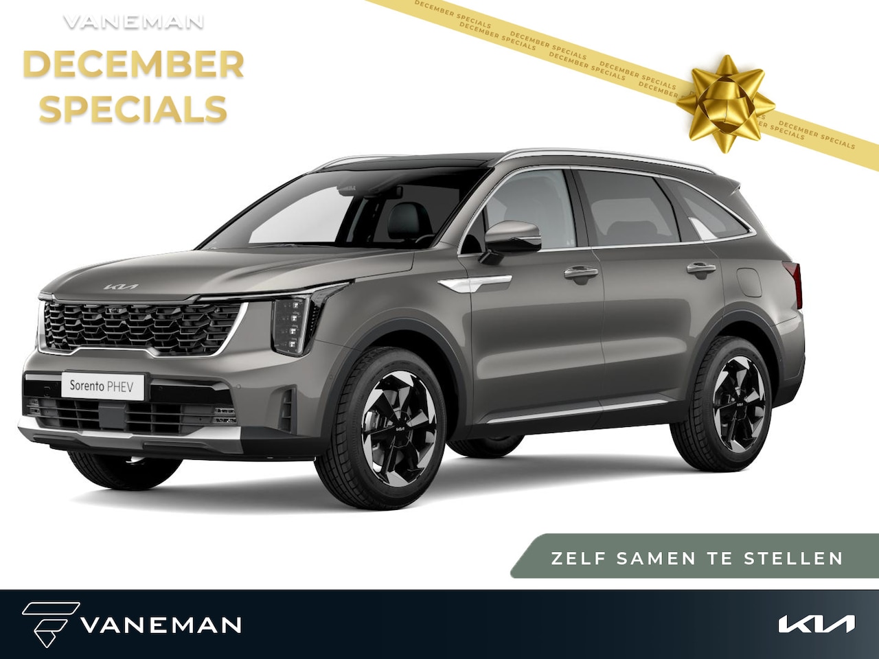 Kia Sorento - 1.6 T-GDi Plug-in Hybrid 4WD ExecutiveLine 7p. | Elektrisch glazen panorama-dak | Zelf sam - AutoWereld.nl