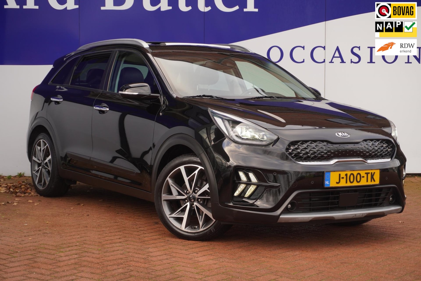 Kia Niro - 1.6 GDi Hybrid ExecutiveLine+Volleder+Schuifdak+xenon+Stuur&stoel-verw = MEESTE LUXE UITV - AutoWereld.nl