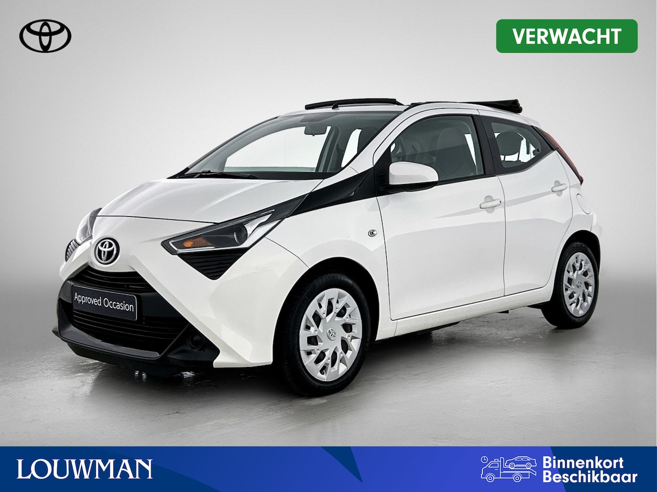 Toyota Aygo - 1.0 VVT-i x-play cabrio | NL auto | Panoramisch vouwdak | - AutoWereld.nl