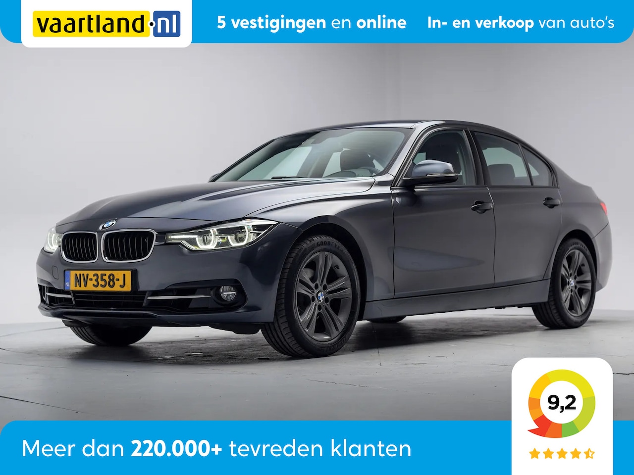 BMW 3-serie - 318I Sportline Aut [ Sportstoelen Navi LM velgen ] - AutoWereld.nl