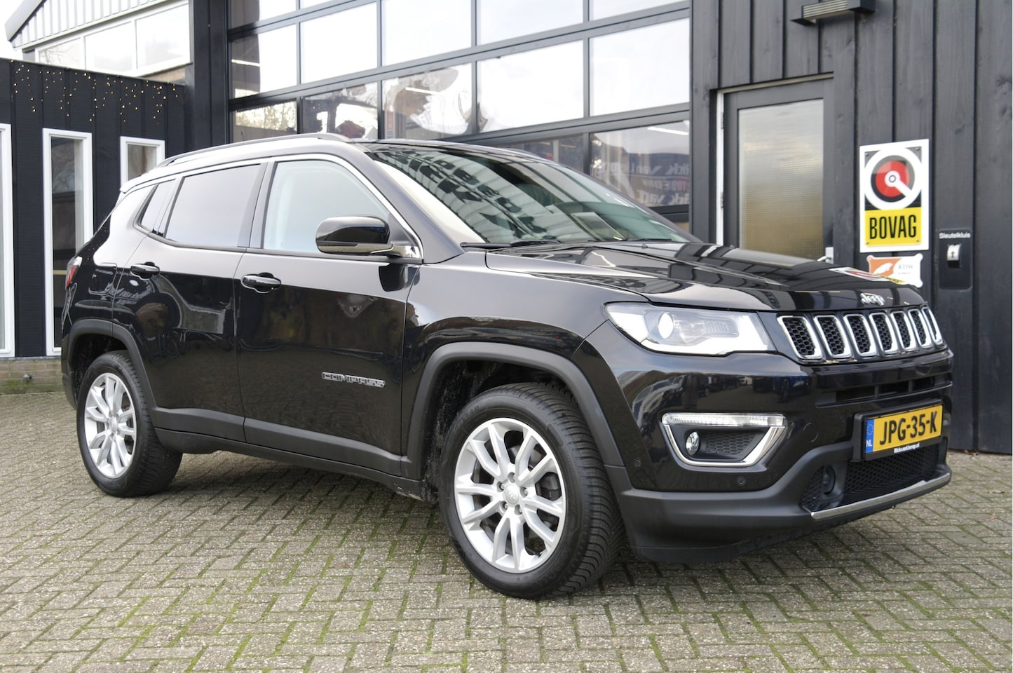 Jeep Compass - 1.3T Limited | Carplay | Camera | Leder | Clima | Stoelverwarming | - AutoWereld.nl