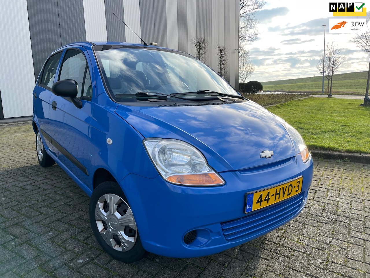 Chevrolet Matiz - 0.8 Spirit Lage KM-Airco-ElekRamen-2 Sleutels - AutoWereld.nl