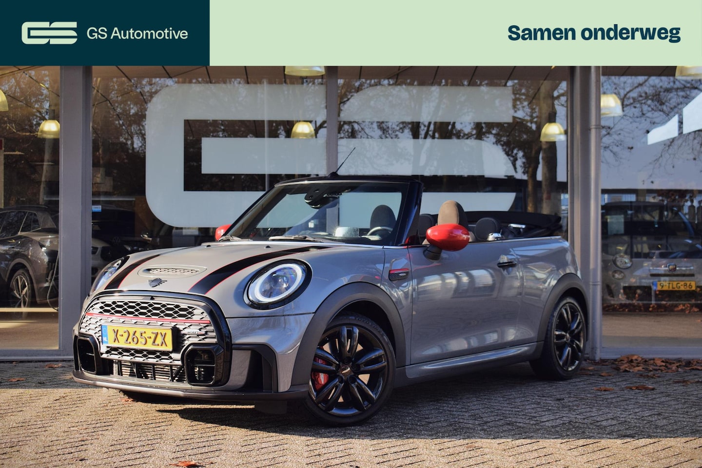 MINI Cabrio - Mini 2.0 John Cooper Works JCW Pack |HUD|ACC|CARPLAY - AutoWereld.nl