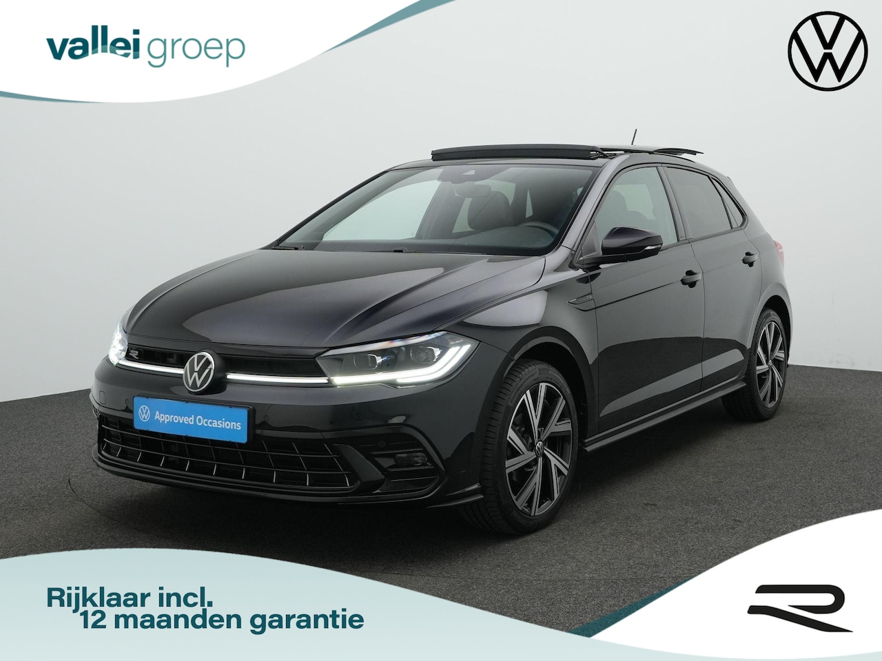 Volkswagen Polo - 1.0 TSI 95 pk DSG R-Line | Panoramadak | IQ Light | Achteruitrijcamera | Navigatie | Stoel - AutoWereld.nl