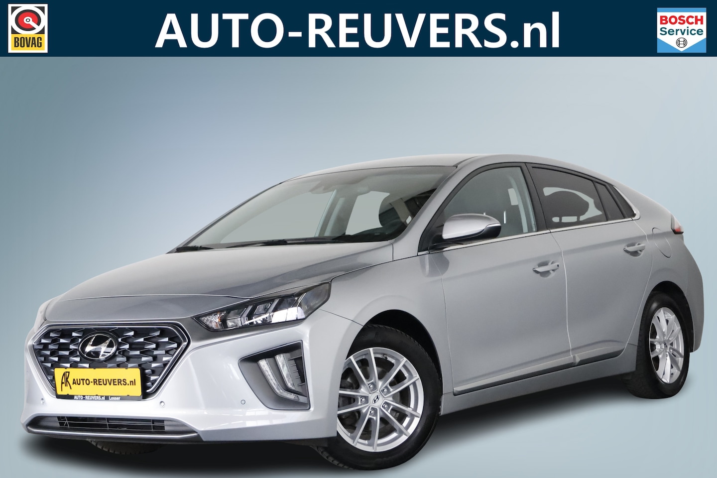 Hyundai IONIQ - 1.6 GDi Premium / Leder / LED / Navi / CarPlay / Cam - AutoWereld.nl