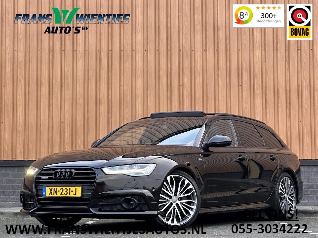 Audi A6 Avant - 2.0 TFSI quattro S-Line | Panoramadak | Camera | Apple Carplay | Android Auto | Wegklapbar - AutoWereld.nl
