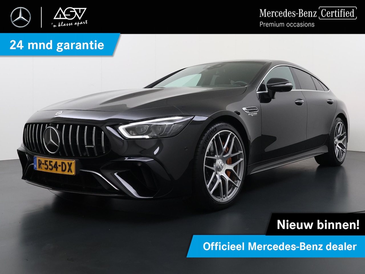 Mercedes-Benz AMG GT 4-Door Coupe - AMG 63 S E Performance Premium Plus 24 mnd garantie | Keramische remmen | panorama dak | C - AutoWereld.nl