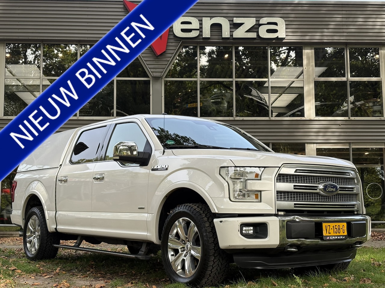Ford F150 - USA F-150 3.5 V6 Ecoboost Platinum NL-AUTO, PANO, LAGE BIJTELING!! - AutoWereld.nl