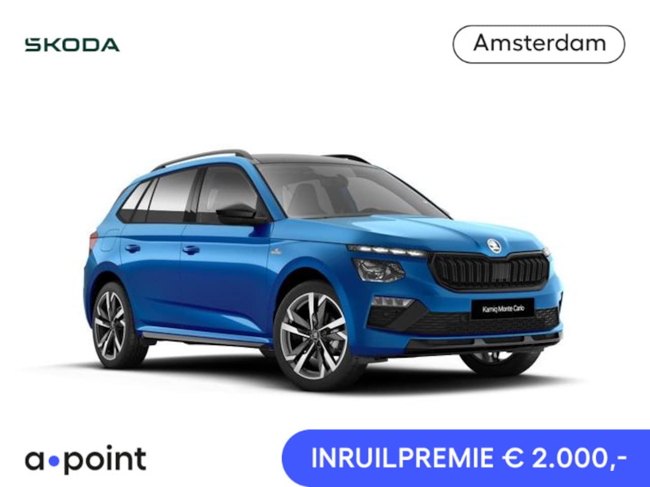 Skoda Kamiq - Monte Carlo 1.0 TSI 115 pk 7 versn. DSG | Travel Assist Plus | Winter Pakket | 18 inch lic - AutoWereld.nl