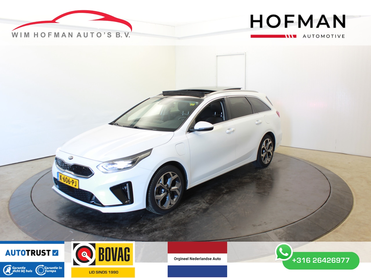 Kia Cee'd - Ceed 1.6 GDI PHEV 166PK ExecutiveLine | Pano | | Trekhaak | El aKlep | Leder | Camera - AutoWereld.nl