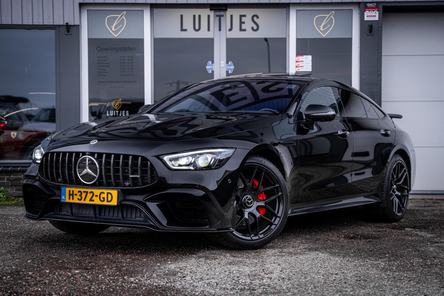 Mercedes-Benz AMG GT 4-Door Coupe - AMG 43 Org.NL*Schuifdak*Burmester*Aeropack*Carbon*Stoelkoeling & Massage*NAP - AutoWereld.nl