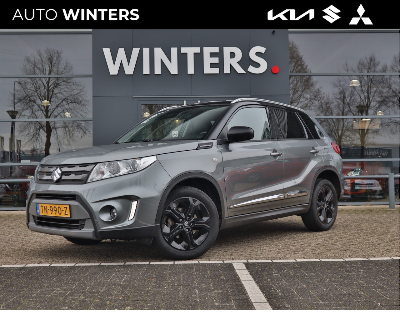Suzuki Vitara - 1.6 Exclusive Automaat | Cruise control | Start/Stop systeem | Leder | All season banden - AutoWereld.nl