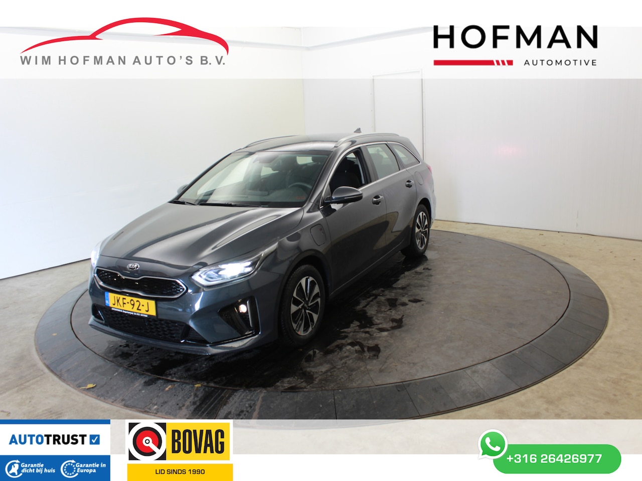 Kia Cee'd Sportswagon - Ceed 1.6 GDI PHEV DynamicLine SOH 96% Camera Dodeh Detec - AutoWereld.nl