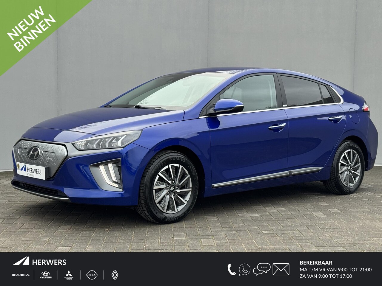 Hyundai IONIQ - Comfort EV 38 kWh Automaat / Fabrieksgarantie tot 06-2026**/ Dealer onderhouden / Accu SoH - AutoWereld.nl
