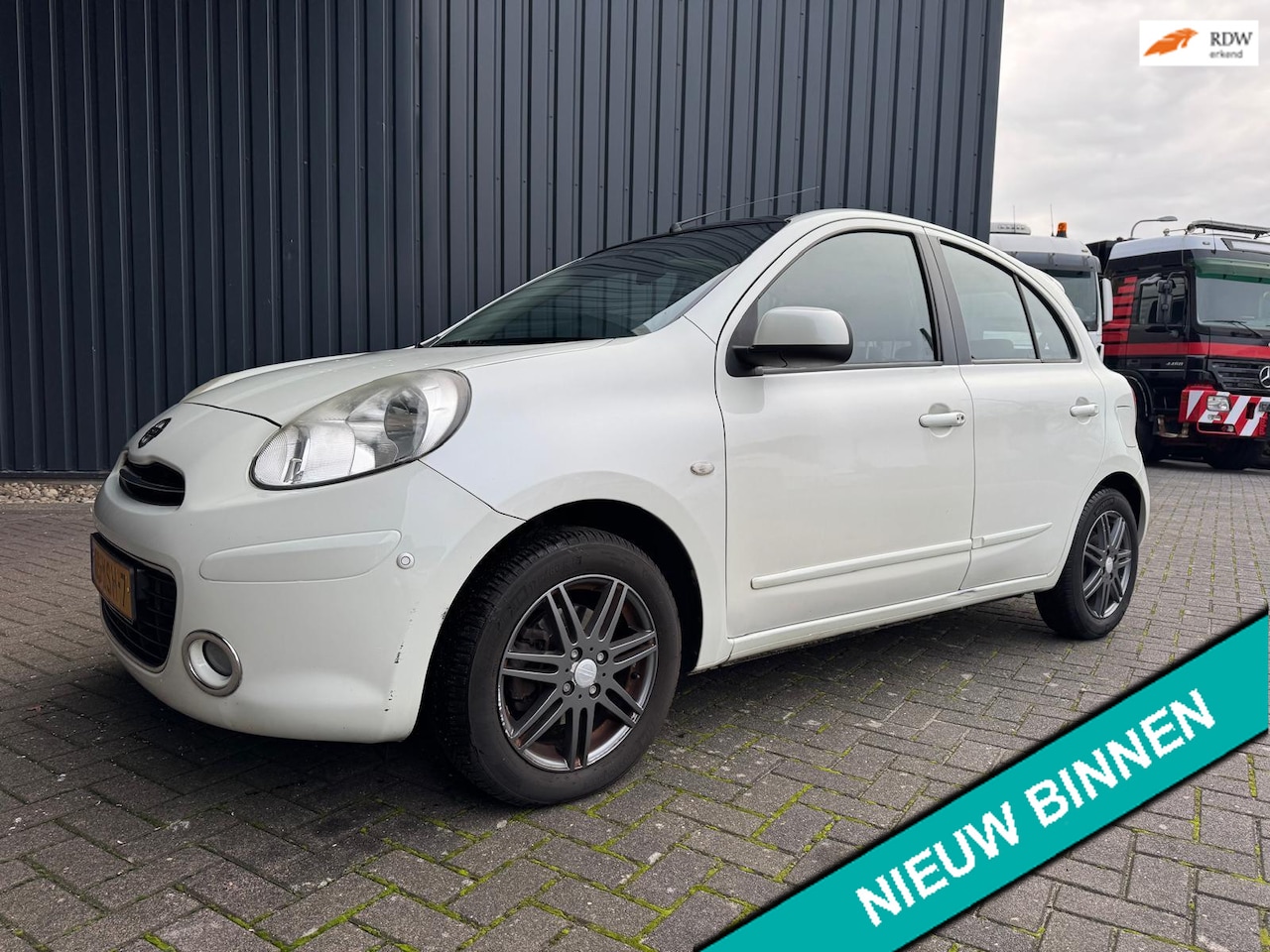 Nissan Micra - 1.2 DIG-S Tekna 1.2 DIG-S Tekna ( APK 2026 + AUTOMAAT + AIRCO + PANO ) - AutoWereld.nl