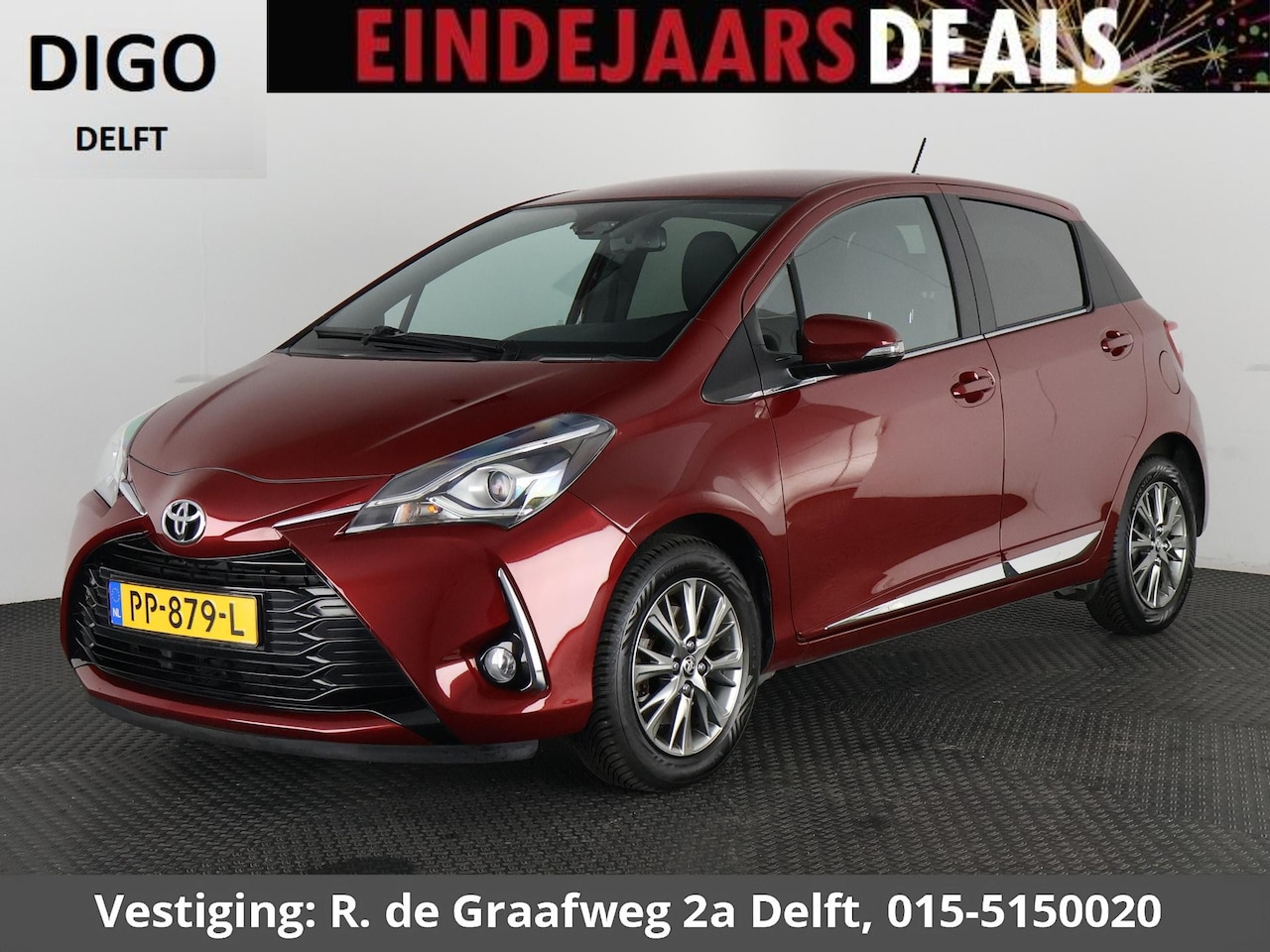 Toyota Yaris - 1.5 VVT-i Executive Automaat | Navigatie | 1e eigenaar | Dealer onderhouden | Half Leder | - AutoWereld.nl