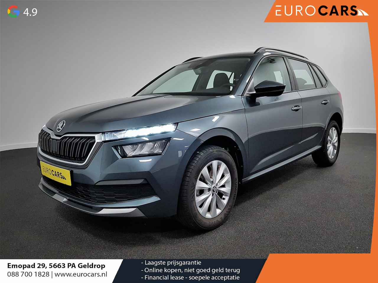 Skoda Kamiq - 1.0 TSI 110pk DSG Dynamic | Navigatie | Lane Assist | Adaptive Cruise Control | Camera | S - AutoWereld.nl