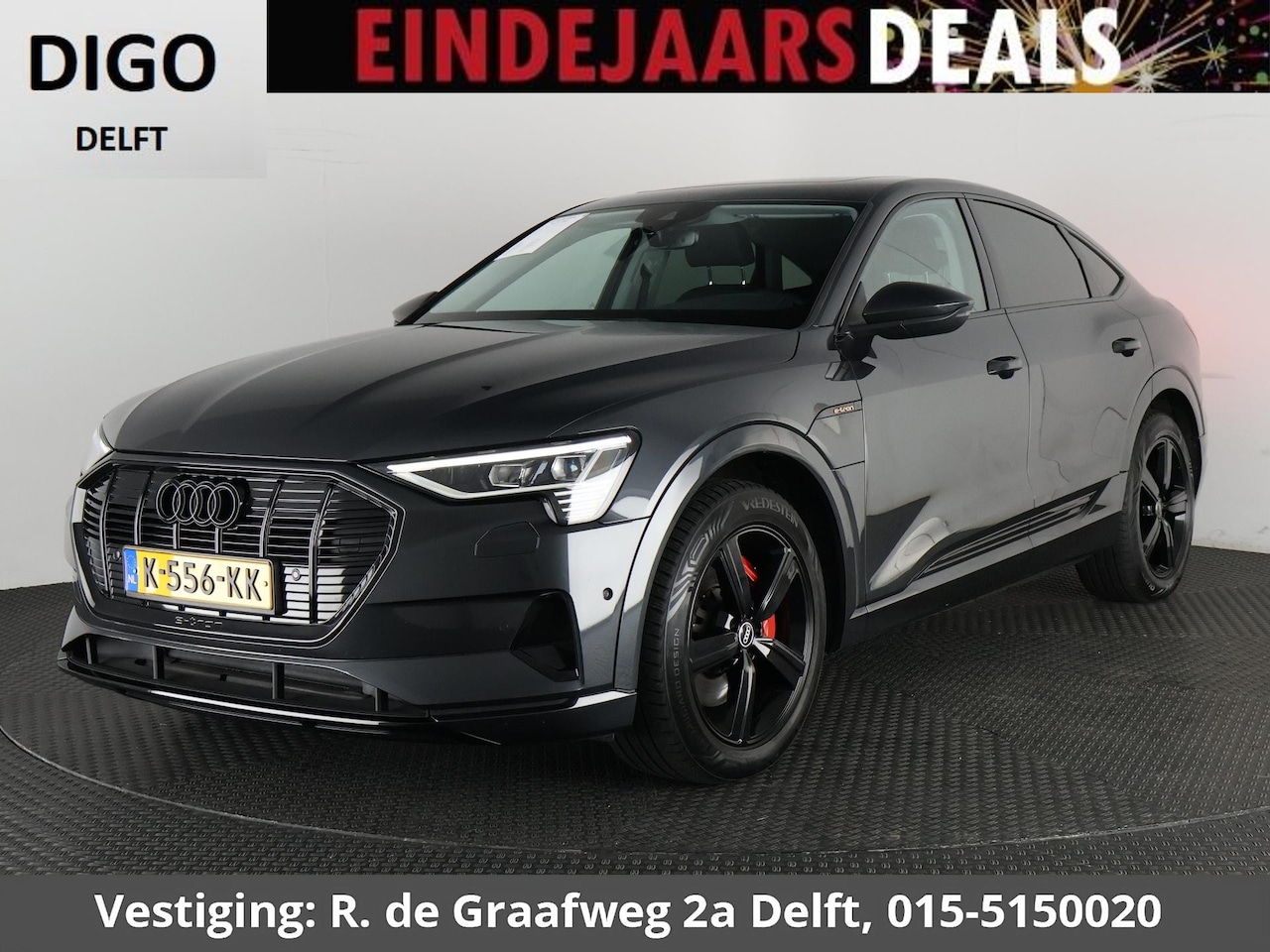Audi e-tron Sportback - 55 Quattro Business Edition Sport 95 kWh 408 PK | Schuif-/Kanteldak | Navigatie | - AutoWereld.nl