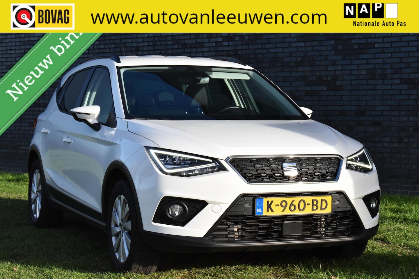 SEAT Arona - 1.0 TSI Style Business Intense Plus VIRTUAL COCKPIT/CAMERA/LED/ETC.! - AutoWereld.nl