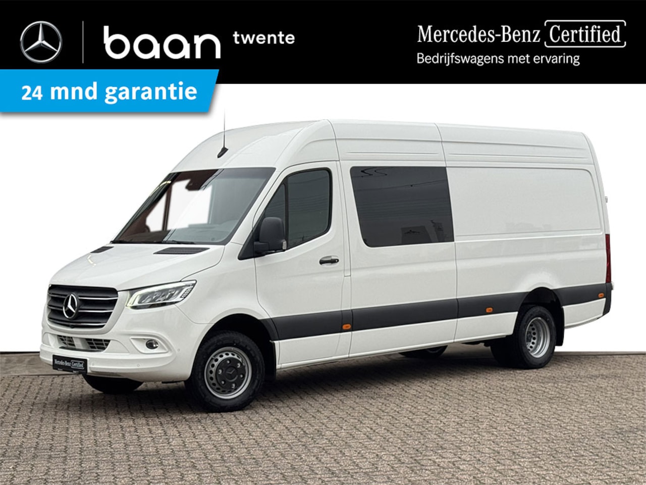 Mercedes-Benz Sprinter - 515 L3H2 DC | Distronic | 360° Camera | LED | 3,5t Trekhaak | Certified 24 mnd garantie - AutoWereld.nl