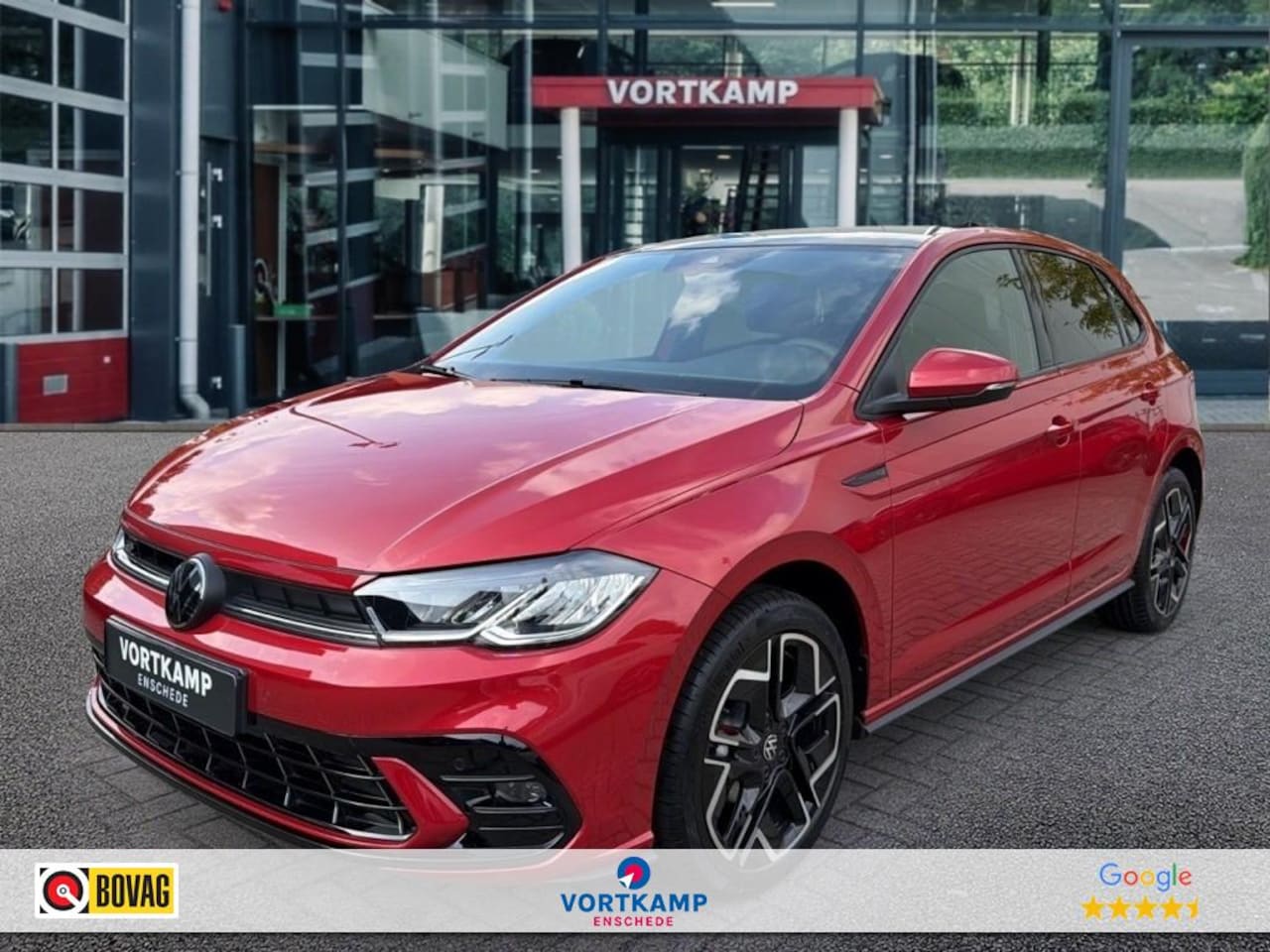 Volkswagen Polo - 1.0 TSI DSG R-LINE PANO-DAK/CAMERA/CARPLAY/ACC/STOELVERW - AutoWereld.nl