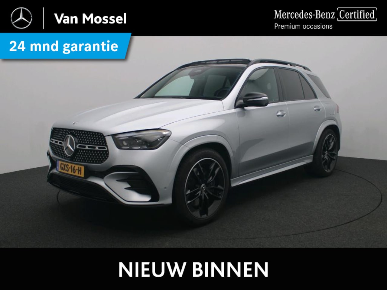 Mercedes-Benz GLE-Klasse - 400 e 4MATIC Sport Edition Premium Plus/ AMG/ Panoramadak/ 22 inch/ AIRMATIC/ Massage/ El. - AutoWereld.nl