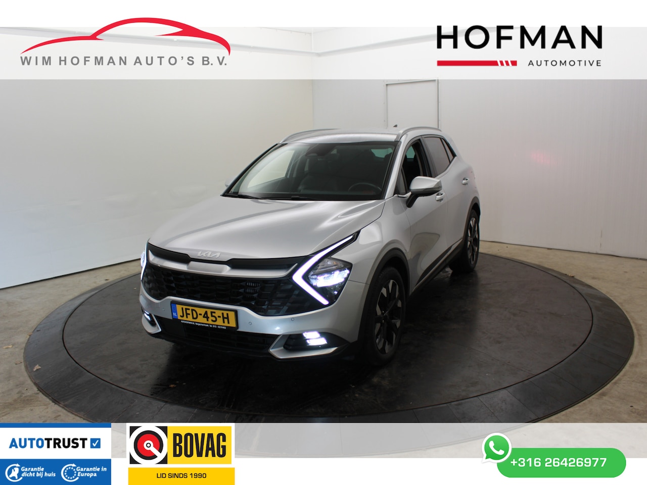 Kia Sportage - 1.6 T-GDi Plug-in Hybrid AWD DynamicLine | Lane Assist | Stuurverw | Adaptive cruise | - AutoWereld.nl
