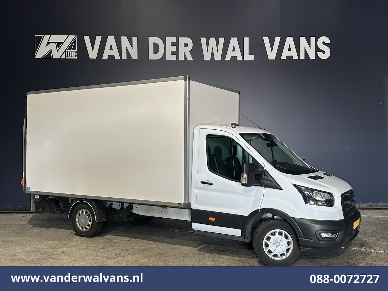 Ford Transit - 2.0 TDCI 131pk Bakwagen Laadklep Euro6 Airco | Cruisecontrol | Verwarmde voorruit Bijrijde - AutoWereld.nl