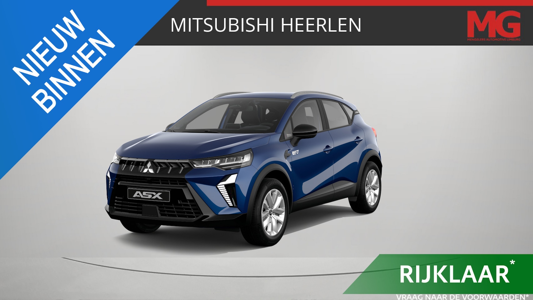 Mitsubishi ASX - 1.8 HEV AT Intense Mengelers Actieprijs € 32.490,00 - AutoWereld.nl