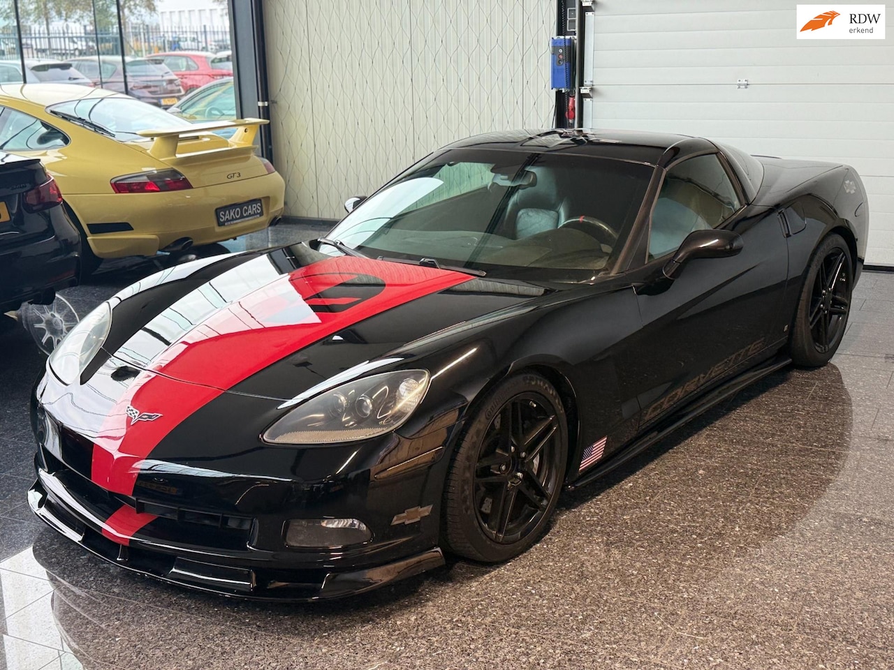 Corvette C6 - 6.0 Targa C6 2006 Handgeschakeld! Corsa Exhaust! - AutoWereld.nl