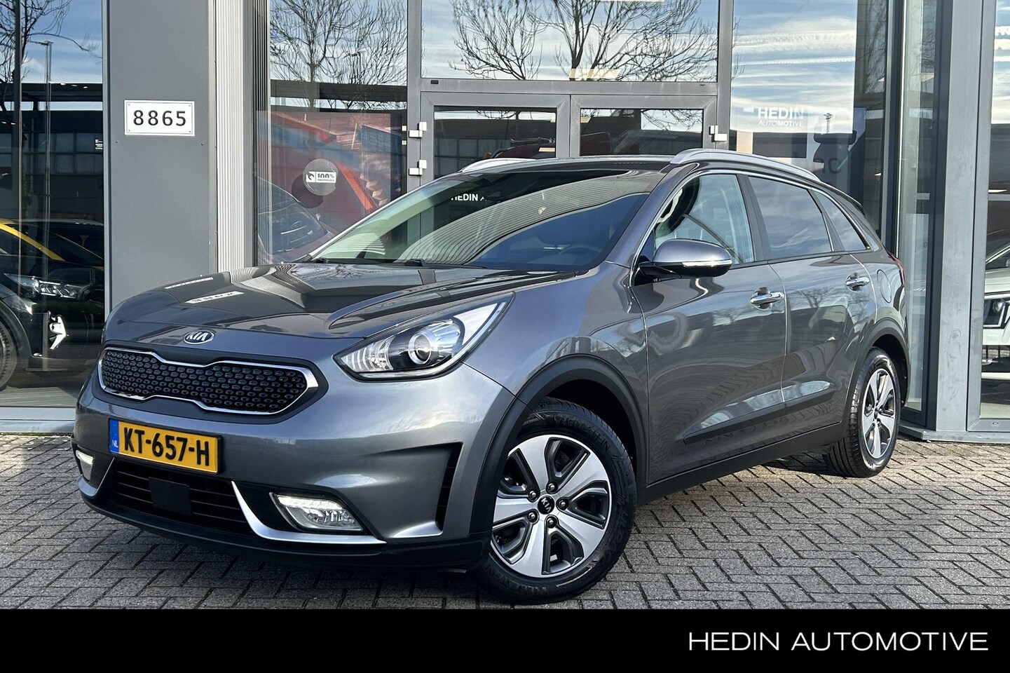 Kia Niro - 1.6 GDi Hybrid BusinessLine | Stoel + Stuurverwarming | Dealer onderhouden | Navigatie | C - AutoWereld.nl