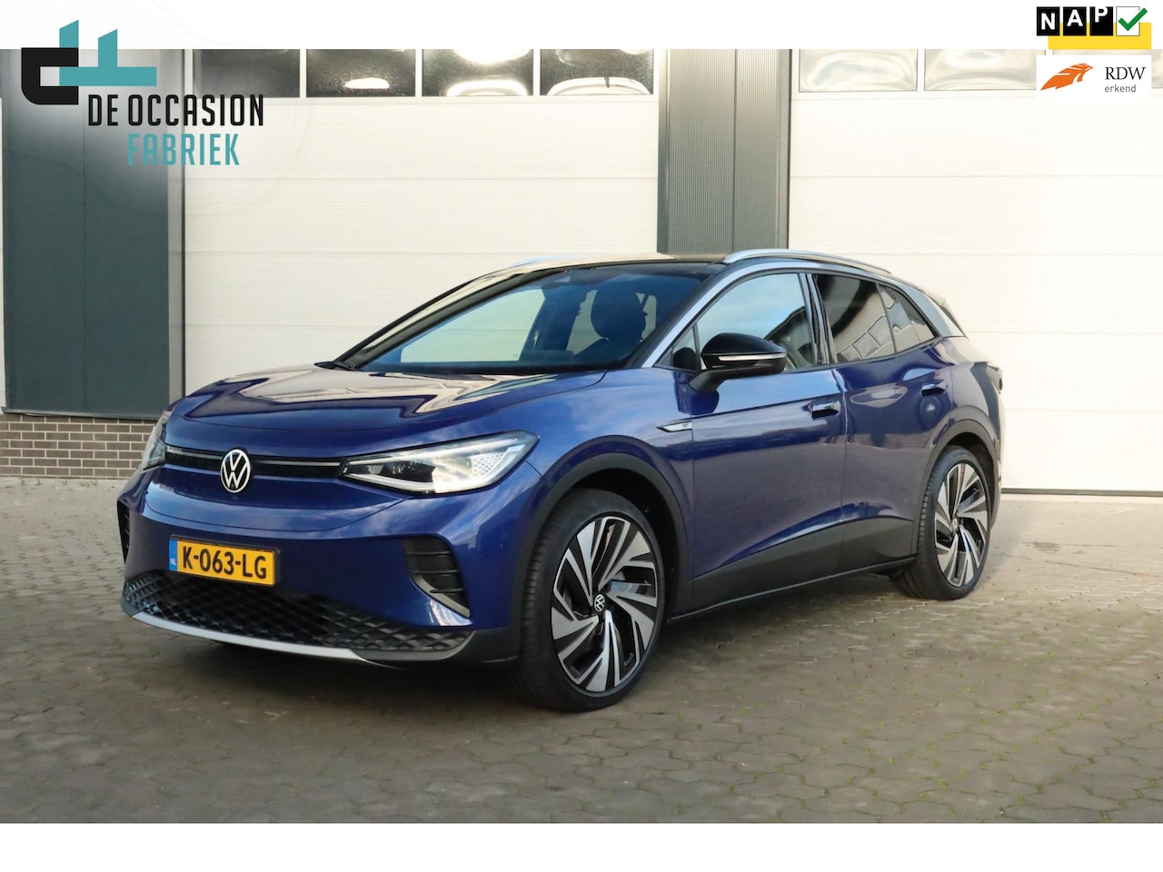 Volkswagen ID.4 - First Max 77 kWh Pano Memory Carplay IQ Light - AutoWereld.nl