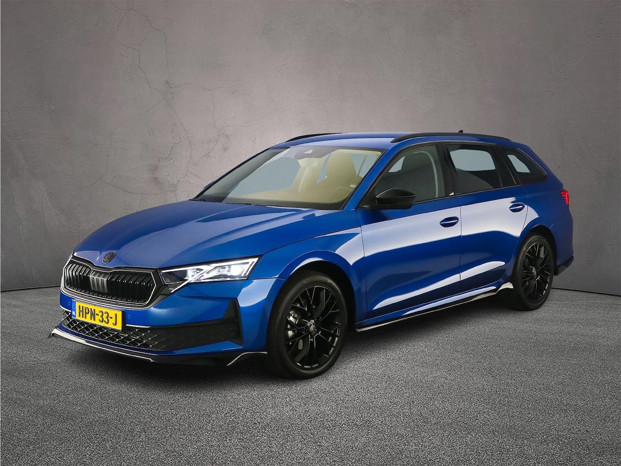 Skoda Octavia Combi - Business Edition Plus 1.5 eTSI 115pk DSG Automaat Adaptive cruise control, LED matrix kopl - AutoWereld.nl