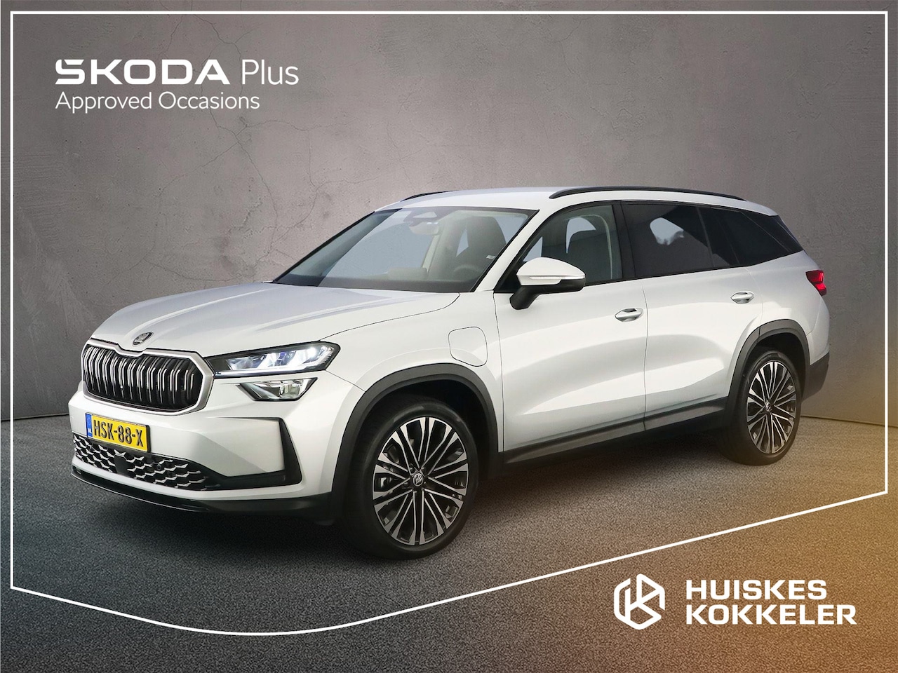 Skoda Kodiaq - Business Edition 1.5 TSI PHEV 204pk DSG Automaat Adaptive cruise control, Navigatie, Elekt - AutoWereld.nl