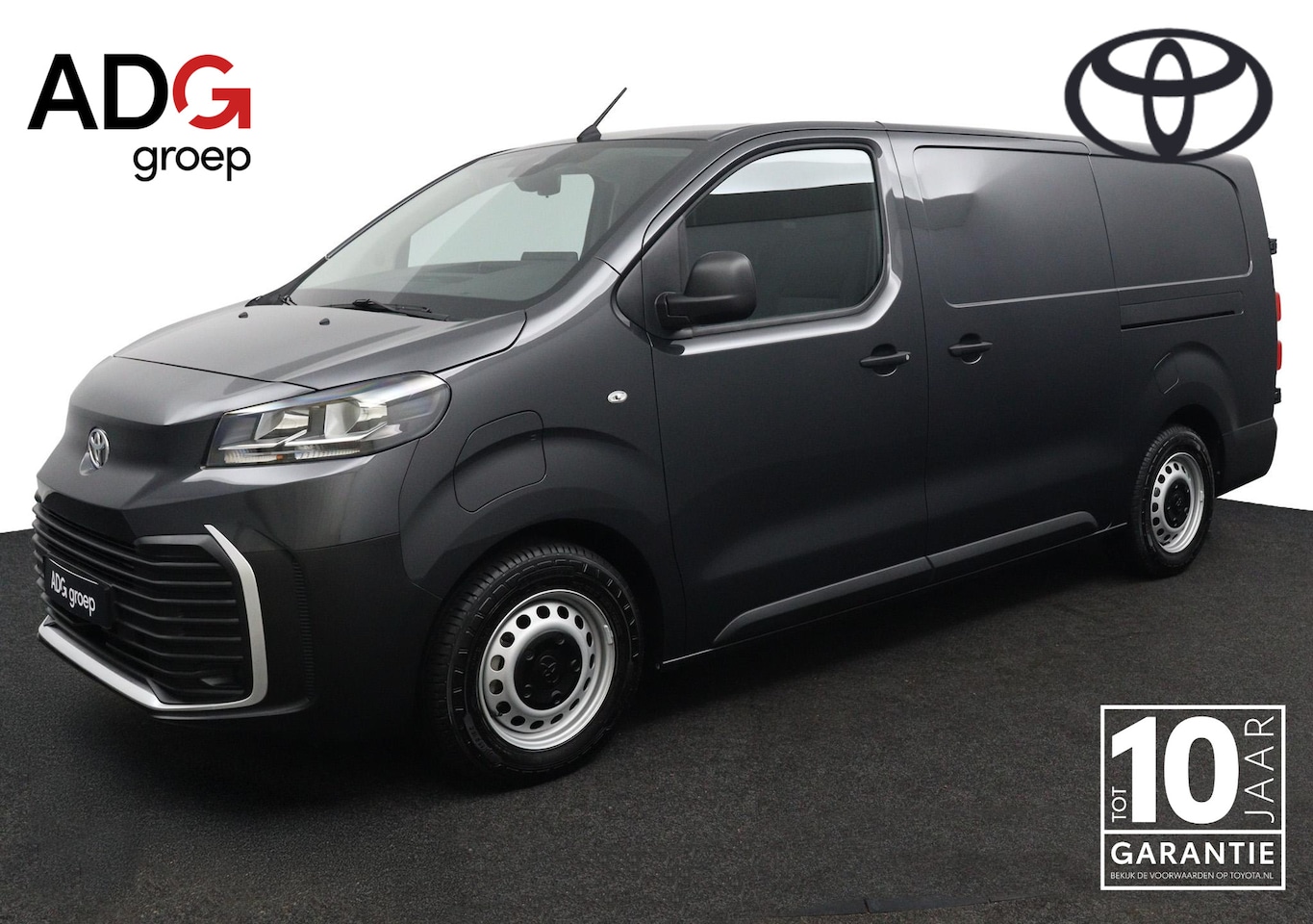 Toyota ProAce Electric Worker - Long 75kWh Standaard laadvermogen Electric Navigator met Bank - AutoWereld.nl