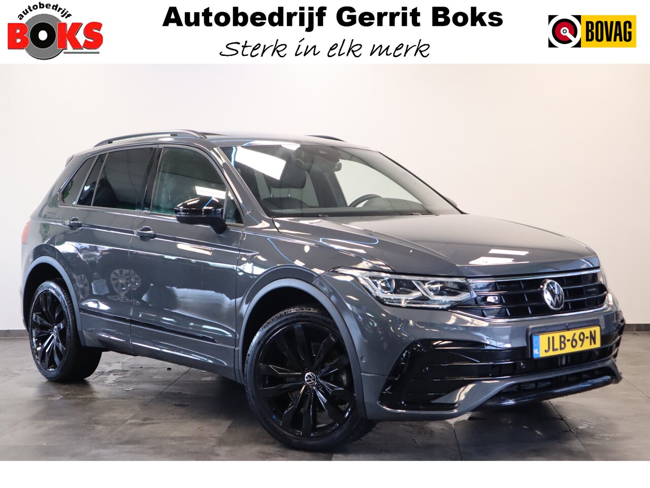 Volkswagen Tiguan - 1.4 TSI eHybrid R-Line Business+ ACC/PDC Leder Elek.Stoelen Memory 20''LM Trekhaak. 24 maa - AutoWereld.nl