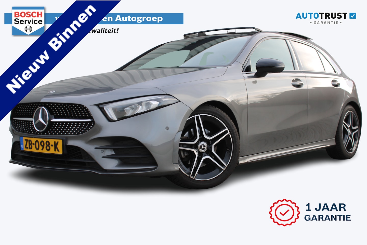 Mercedes-Benz A-klasse - 200 Business Solution AMG Night Upgrade 164pk | Incl. 12 maanden garantie | Night pakket | - AutoWereld.nl