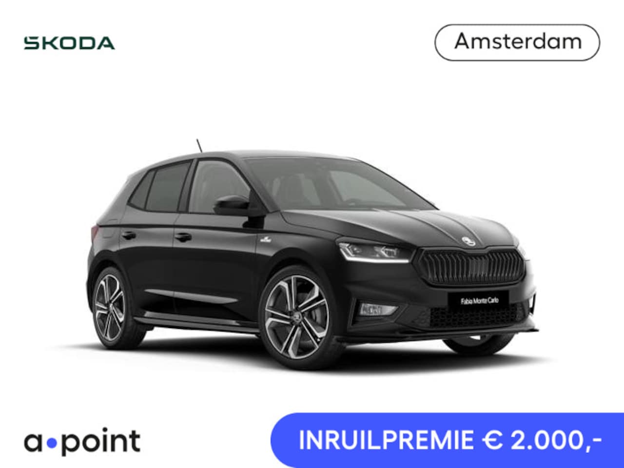Skoda Fabia - Monte Carlo 1.0 TSI 115 pk 7 versn. DSG | Navigatie pakket | Travel assist | Licht en Zich - AutoWereld.nl