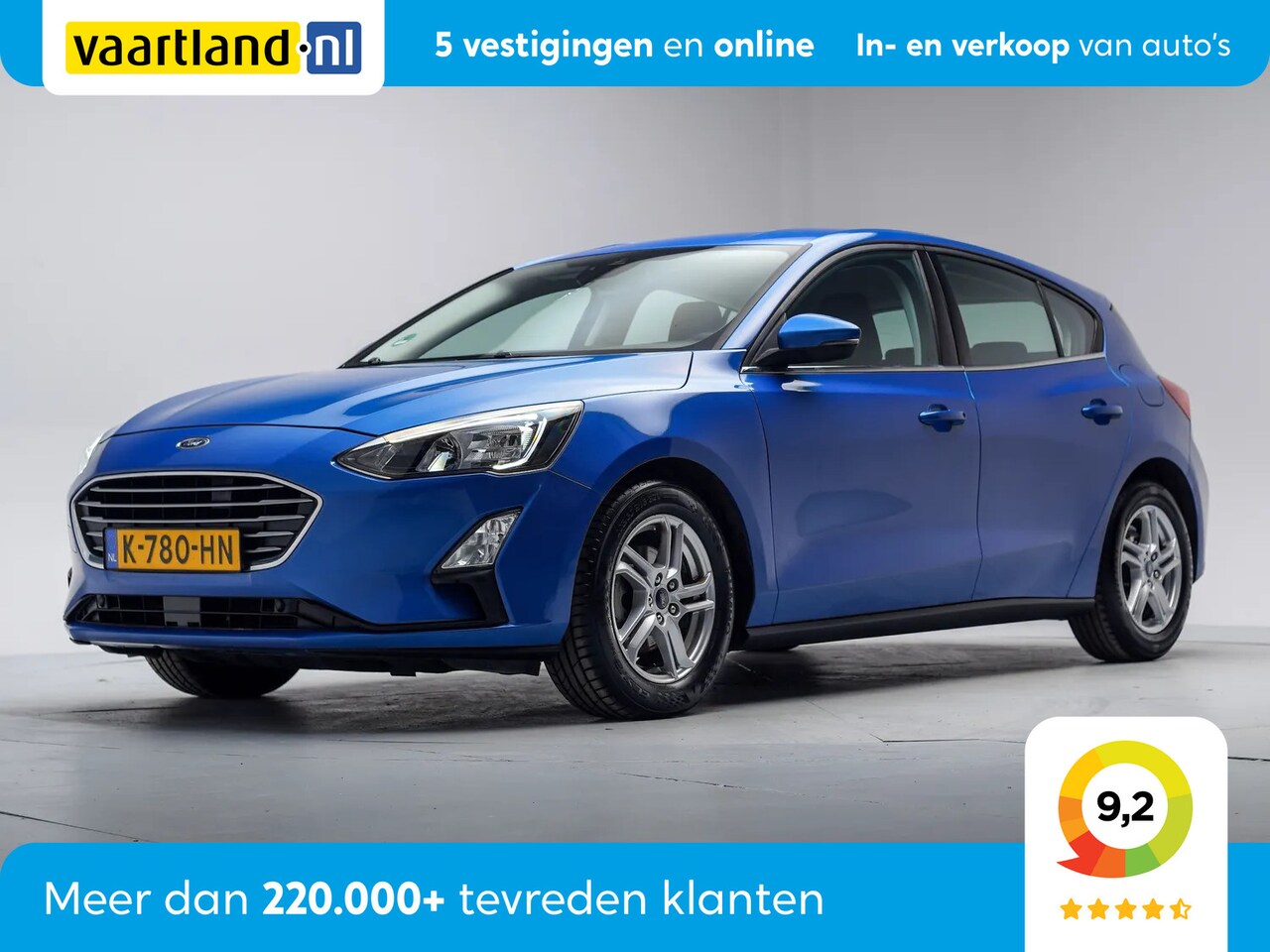 Ford Focus - 1.0 EcoBoost Trend Edition Business [ Navi Adapt.cruise Camera Trekhaak ] - AutoWereld.nl