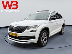 Skoda Kodiaq - 1.5 TSI Sportline Business, adapt. Cruise, Pano, Trekhaak, Automaat, Carplay, Sfeerverlich