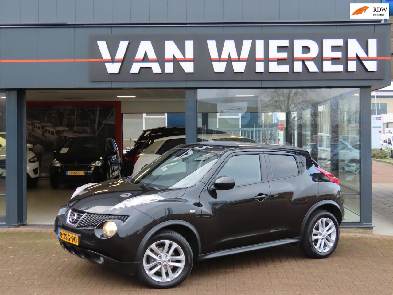 Nissan Juke - 1.6 Acenta Clima Cruise 17" Lage KM - AutoWereld.nl