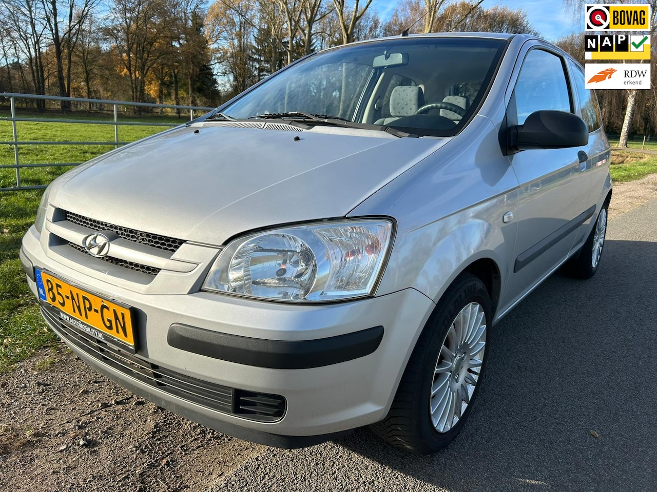 Hyundai Getz - 1.3i GL keurig netjes met airco pas 81.000km - AutoWereld.nl