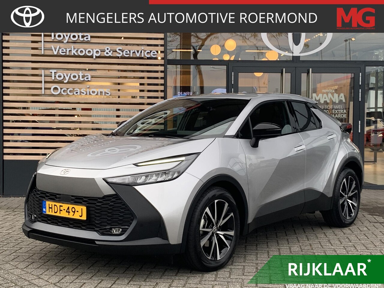 Toyota C-HR - 1.8 Hybrid 140 Dynamic | RIJKLAAR - AutoWereld.nl