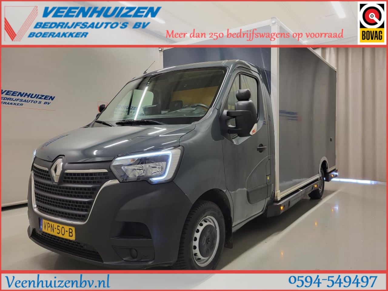 Renault Master - 2.3dCi 150pk Bakwagen Automaat Euro 6! - AutoWereld.nl