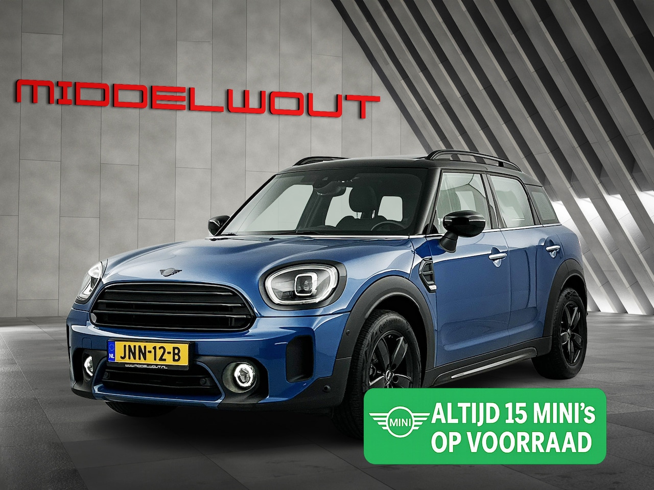 MINI Countryman - Mini 1.5 Cooper/Pano/Leder/El.Sportst/Adapt.Cruise/Stoelv/BTW - AutoWereld.nl
