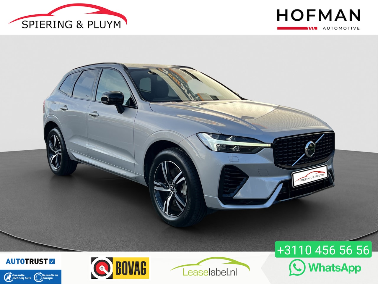 Volvo XC60 - 2.0 Recharge T8 AWD R-Design | Pano | Trekhaak | H&K | 360* | Adaptive | - AutoWereld.nl
