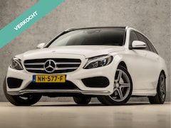 Mercedes-Benz C-klasse Estate - 180 AMG Sport 157Pk Automaat (PANORAMADAK, NAVIGATIE, CLIMATE, LEDER, ELEK SPORTSTOELEN, S