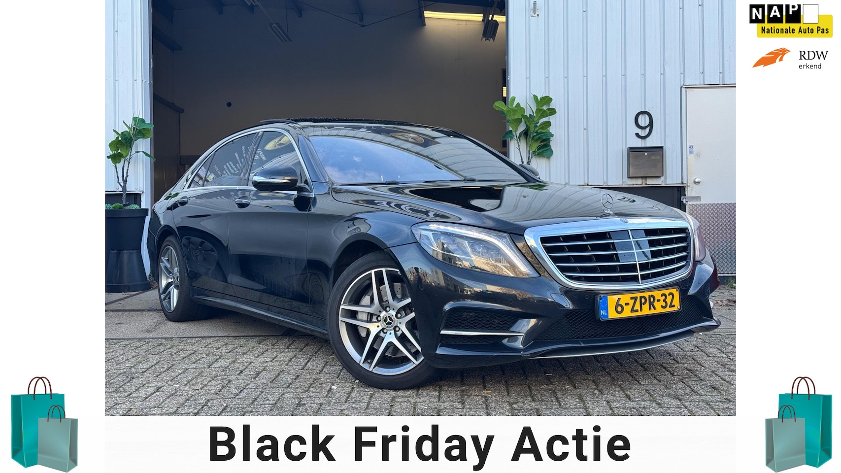 Mercedes-Benz S-klasse - 500|PLUG-IN HYBRID|Lang|AMG|STOELKOELLING|CARPLAY|ORIGI.NL| - AutoWereld.nl